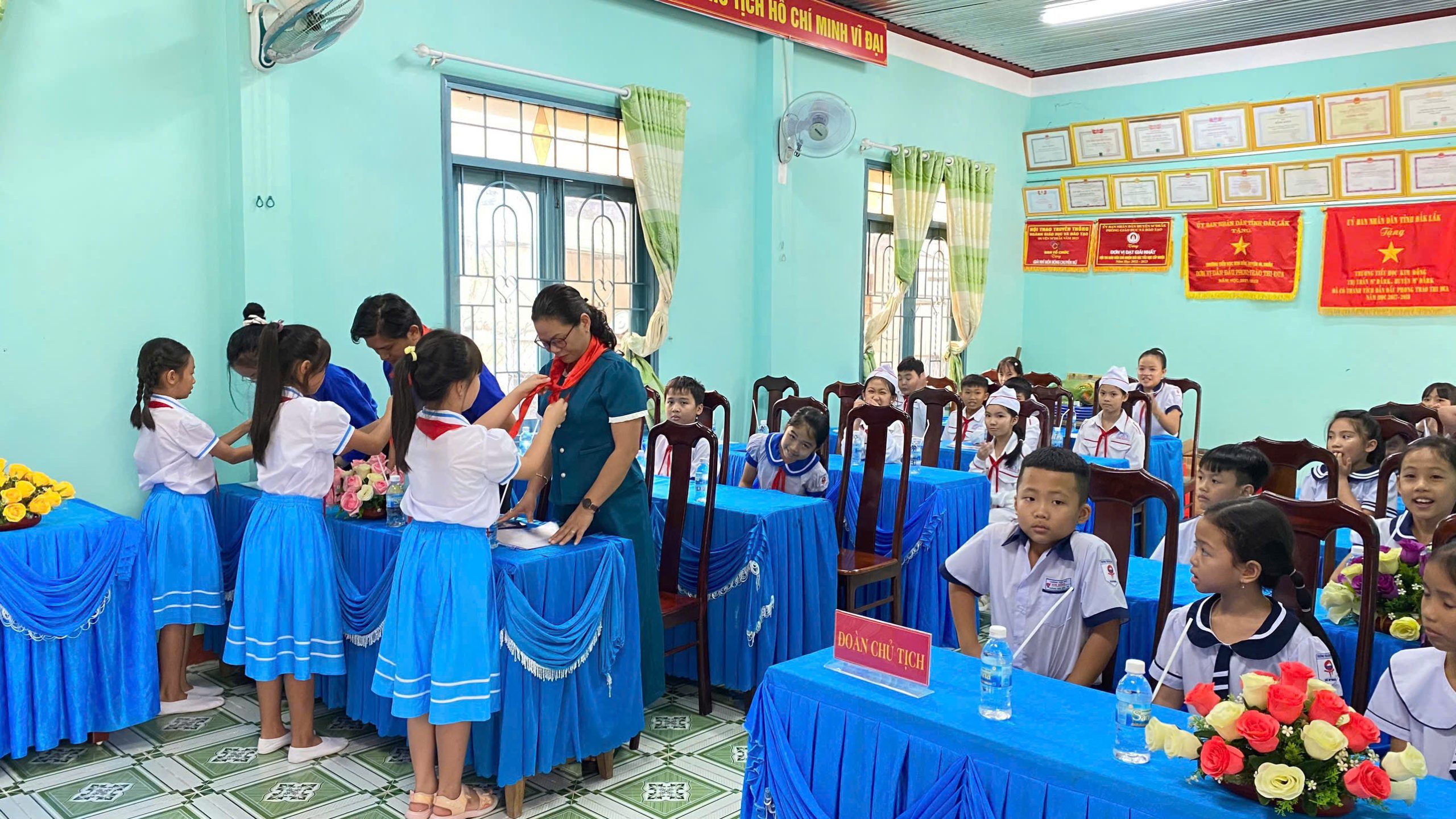 Liên Đội trường tiểu học Kim Đồng tổ chức đại hội năm học 2025- 2026